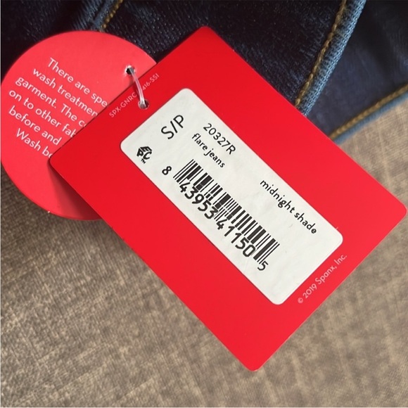 SPANX Blue Flare & Wide Leg Jeans - Picture 16 of 16